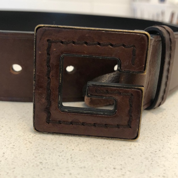 GUCCI Brown leather belt - Picture 2 of 6